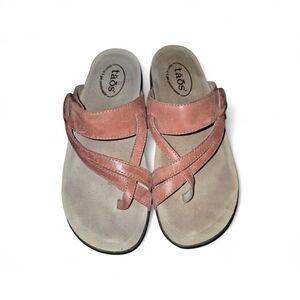 Taos* Perfect Sandals* Leather* Velcro* Bruschetta* Sz 8